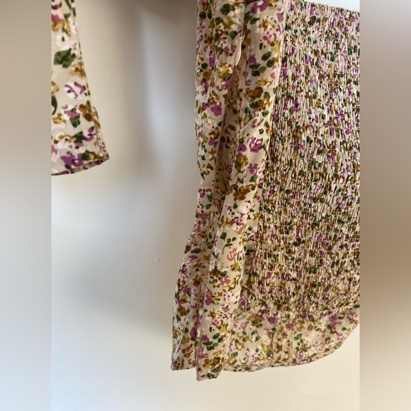 ASTR the Label Floral Ruched Sweetheart Neck Top - Picture 8 of 14